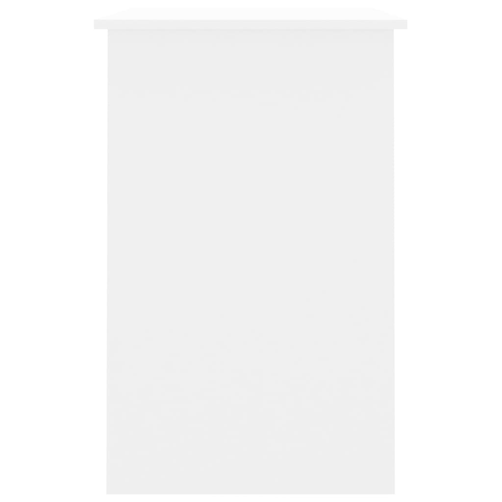Γραφείο Λευκό 100 x 50 x 76 εκ. από Επεξ. Ξύλο 8