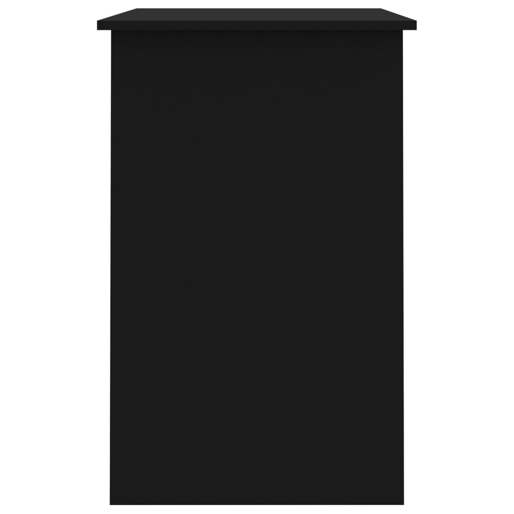 Γραφείο Μαύρο 100 x 50 x 76 εκ. από Επεξ. Ξύλο 8