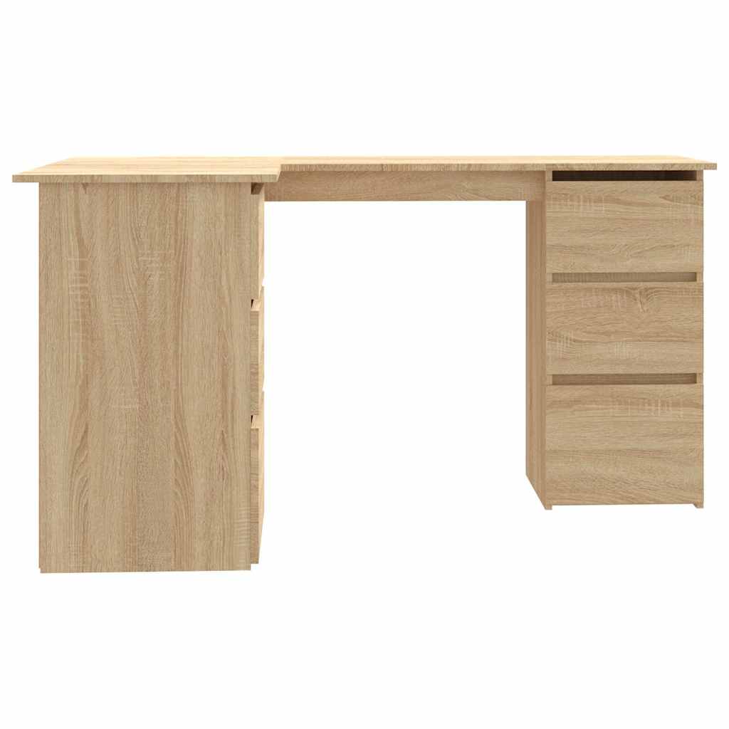 Γραφείο Γωνιακό Sonoma Δρυς 145 x 100 x 76 εκ. από Επεξ. Ξύλο 5