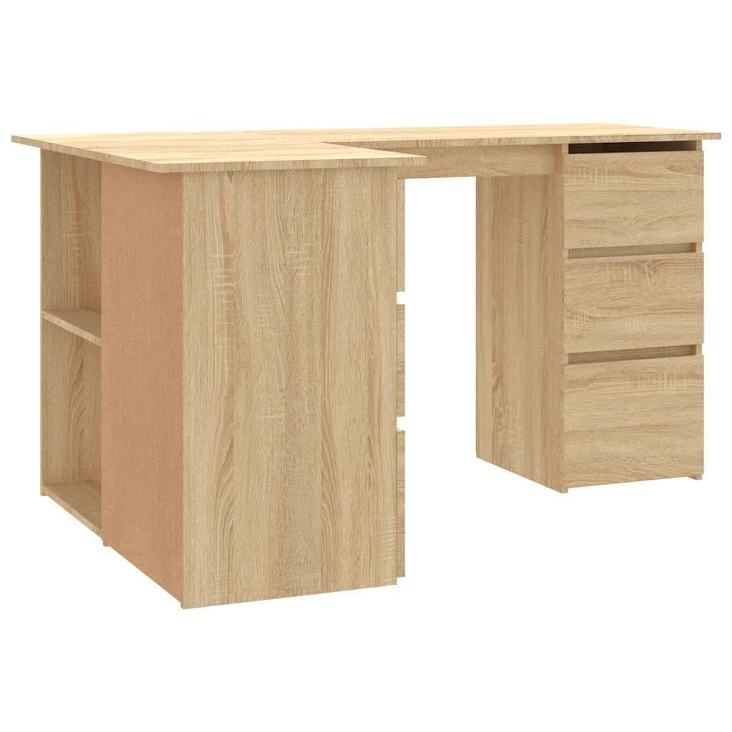 Γραφείο Γωνιακό Sonoma Δρυς 145 x 100 x 76 εκ. από Επεξ. Ξύλο 6