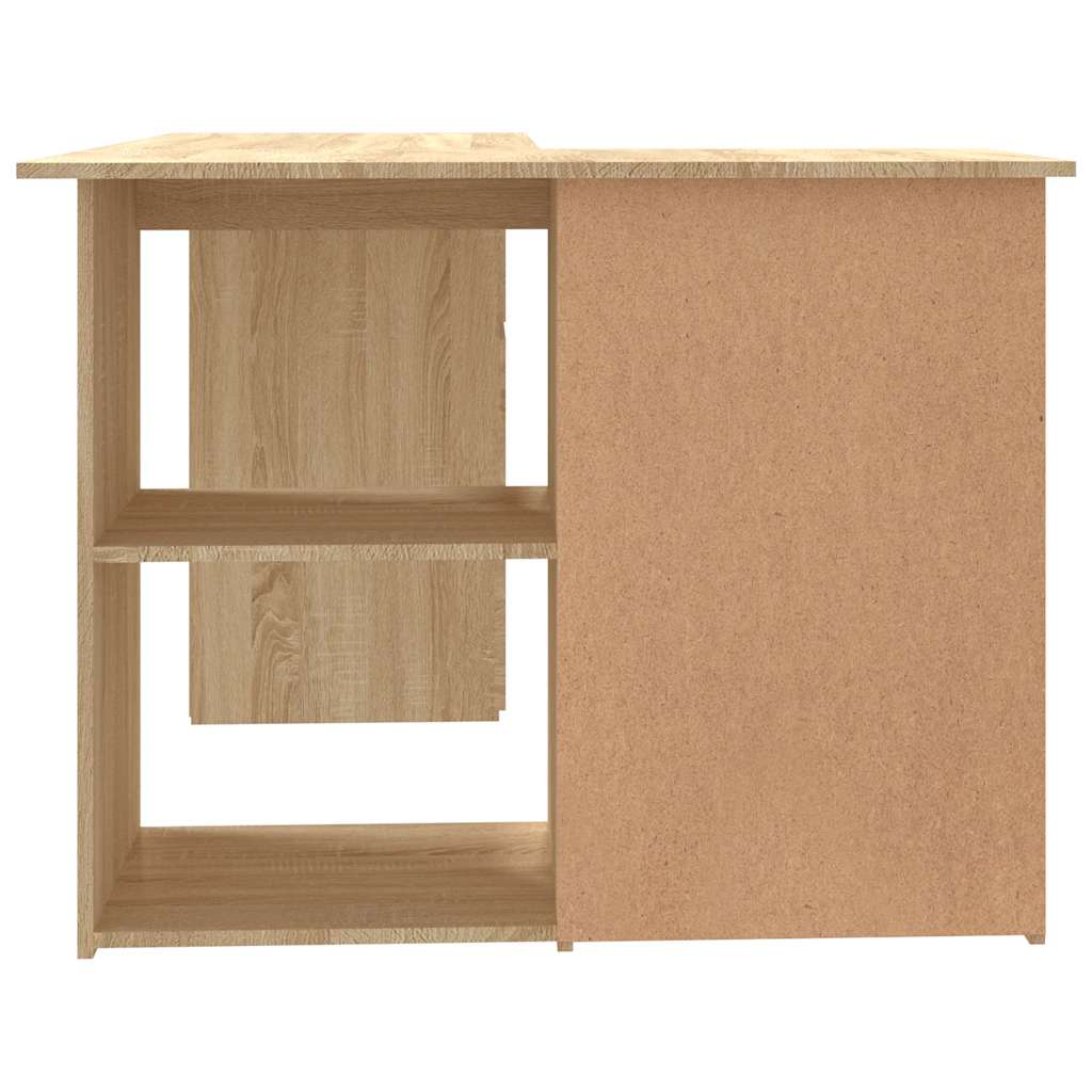 Γραφείο Γωνιακό Sonoma Δρυς 145 x 100 x 76 εκ. από Επεξ. Ξύλο 7