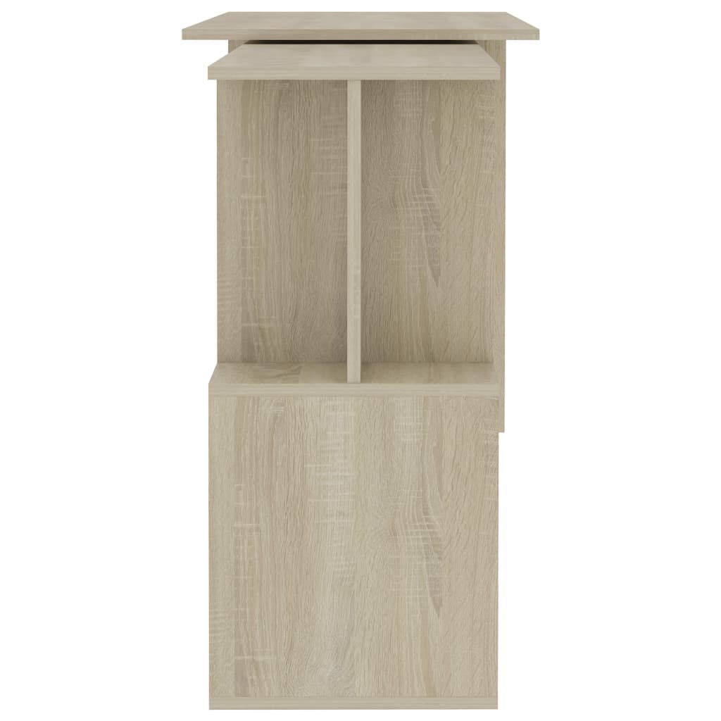 Γραφείο Γωνιακό Sonoma Δρυς 200 x 50 x 76 εκ. από Επεξ. Ξύλο 6