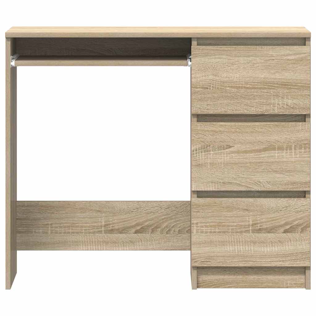Γραφείο Χρώμα Sonoma Δρυς 90 x 45 x 76 εκ. από Επεξ. Ξύλο 6