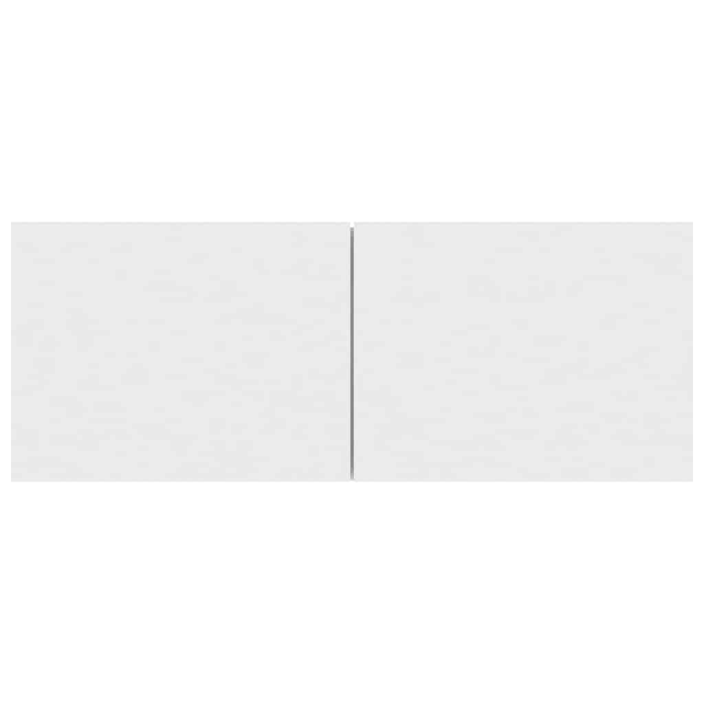 Έπιπλο Τηλεόρασης Λευκό 80 x 30 x 30 εκ. από Επεξ. Ξύλο 6