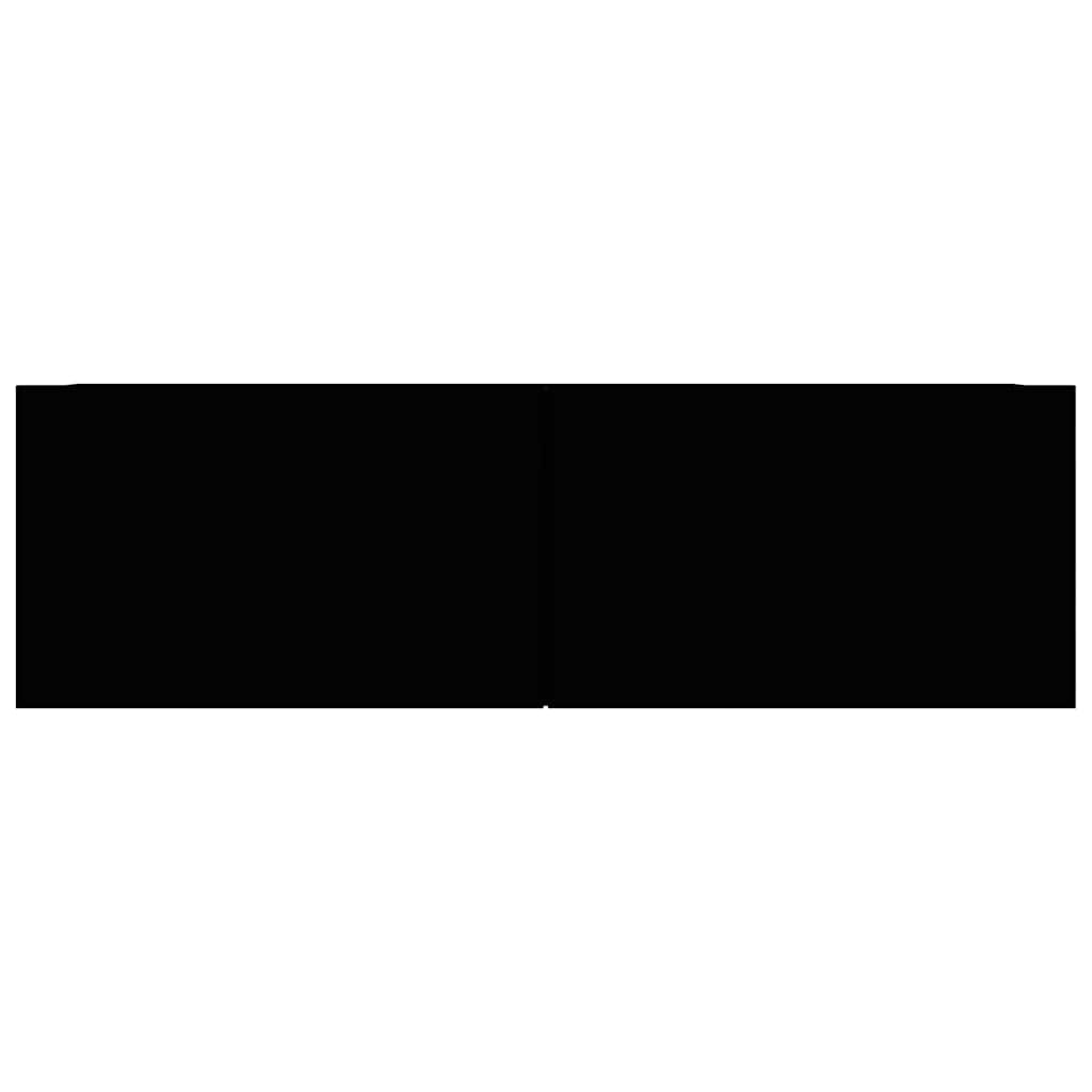 Έπιπλο Τηλεόρασης Μαύρο 100 x 30 x 30 εκ. από Επεξ. Ξύλο 4