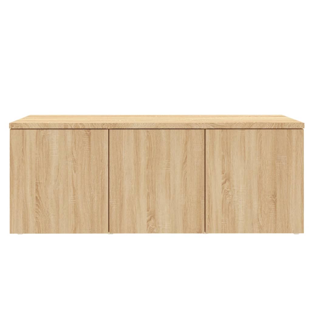 Έπιπλο Τηλεόρασης Sonoma Δρυς 80 x 34 x 30 εκ. από Επεξ. Ξύλο 5