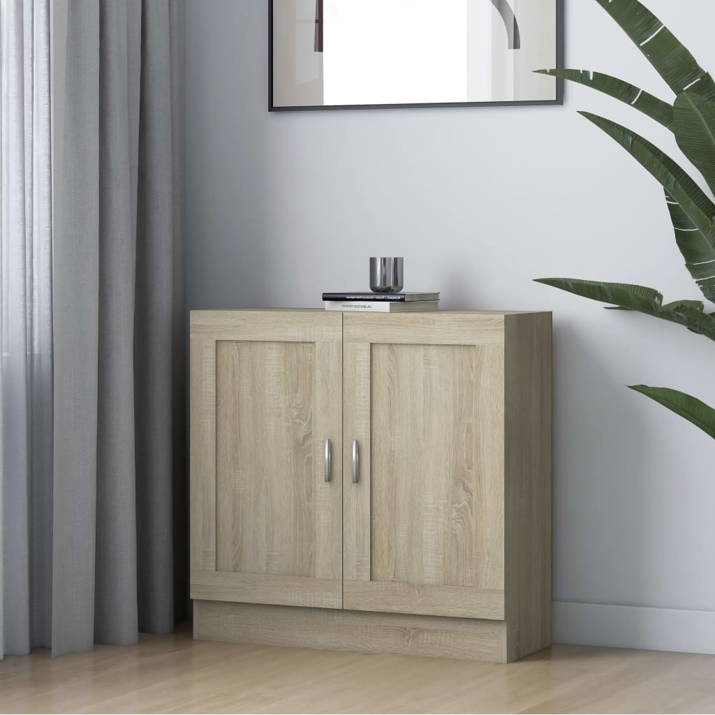 Βιβλιοθήκη Χρώμα Sonoma Δρυς 82,5 x 30,5 x 80 εκ. Επεξ. Ξύλο 1