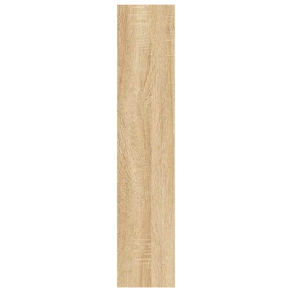 Ραφιέρα Τοίχου Sonoma Δρυς 90 x 16 x 78 εκ. από Επεξ. Ξύλο 5