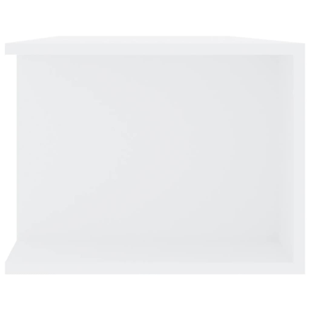 Έπιπλο Τηλεόρασης με LED Λευκό 135x39x30 εκ. 9