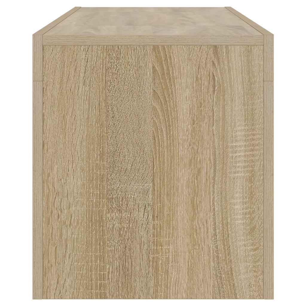 Έπιπλο Τηλεόρασης με LED Sonoma Δρυς 120x35x40 εκ. 6