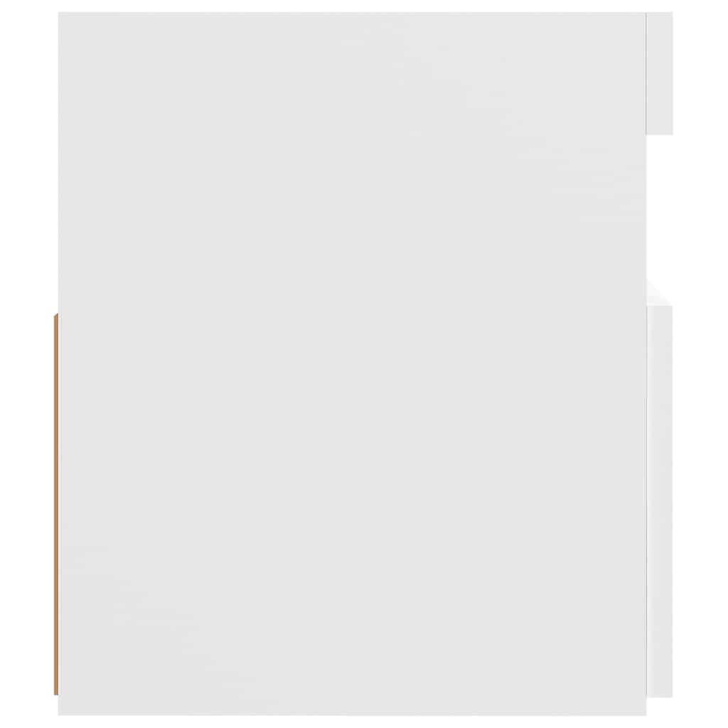 Έπιπλο Τηλεόρασης με LED Καφέ Λευκό 120x30x50 εκ. 10