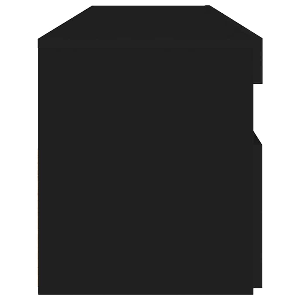 Έπιπλο Τηλεόρασης με LED Μαύρο 90 x 35 x 40 εκ. 10