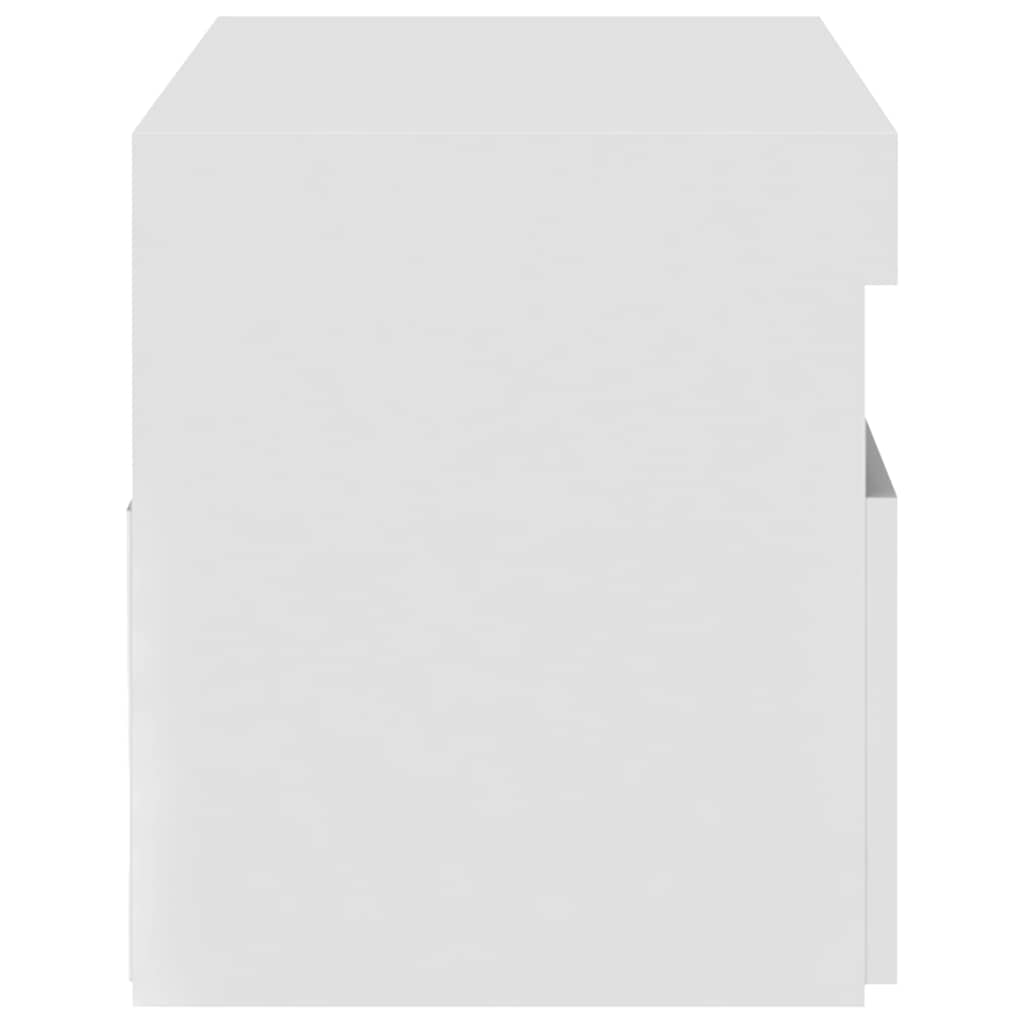 Έπιπλο Τηλεόρασης με LED Λευκό 75 x 35 x 40 εκ. 10
