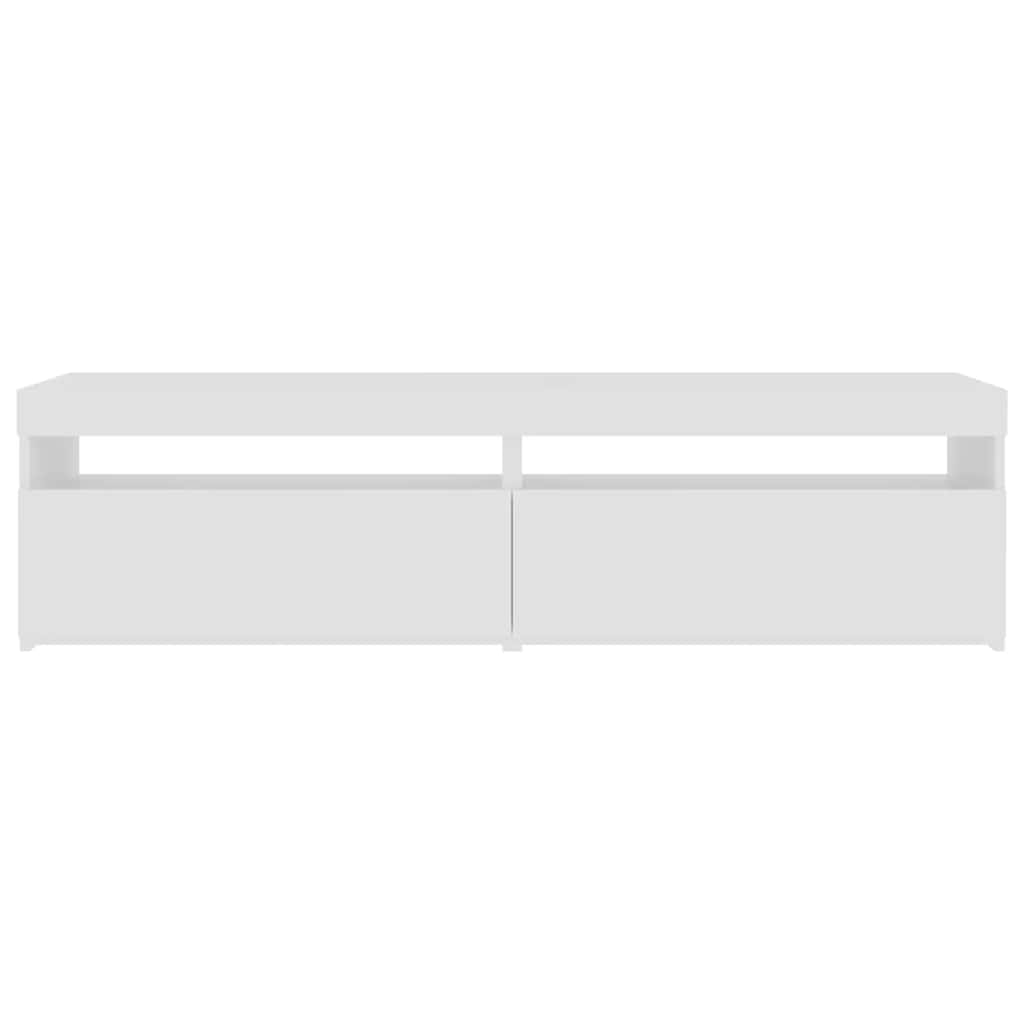 Έπιπλα Τηλεόρασης με LED 2 τεμ. Λευκό 75 x 35 x 40 εκ. 9