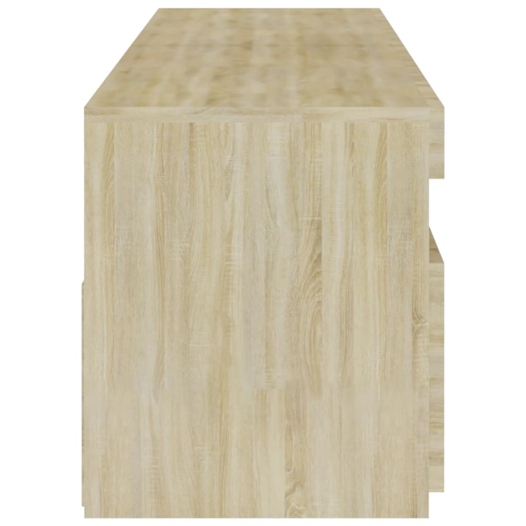 Έπιπλο Τηλεόρασης με LED 2 τεμ. Sonoma Δρυς 75 x 35 x 40 εκ. 10