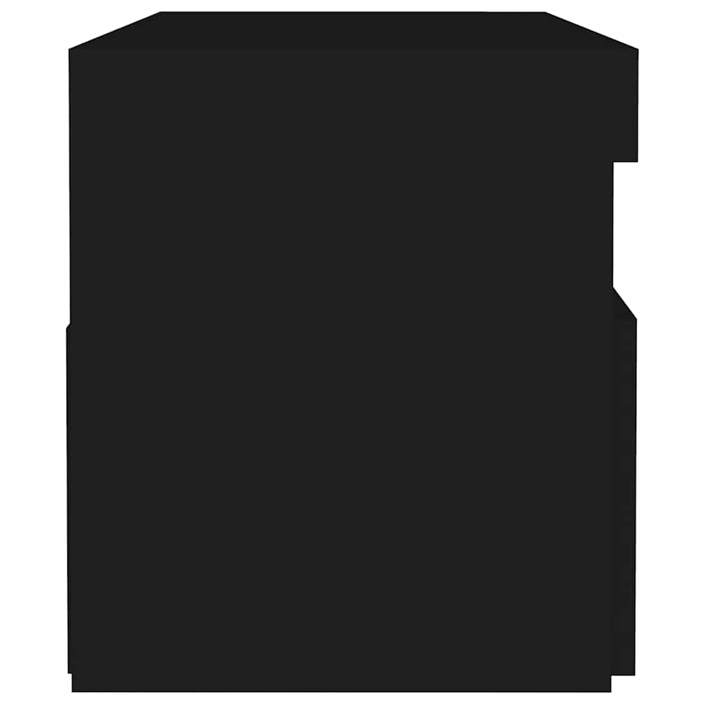 Έπιπλο Τηλεόρασης με LED Μαύρο 60 x 35 x 40 εκ. 12