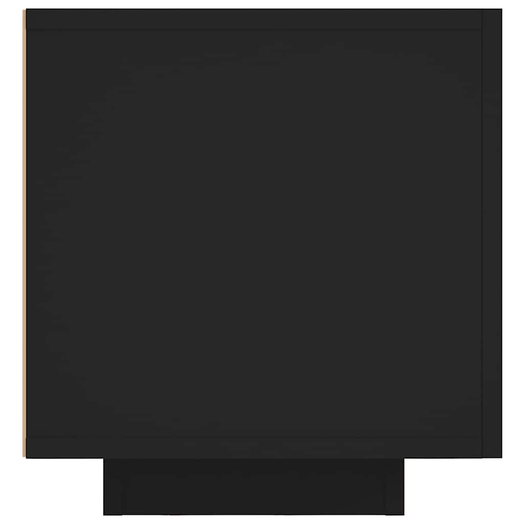 Έπιπλο Τηλεόρασης με LED Μαύρο 160x35x40 εκ. 10