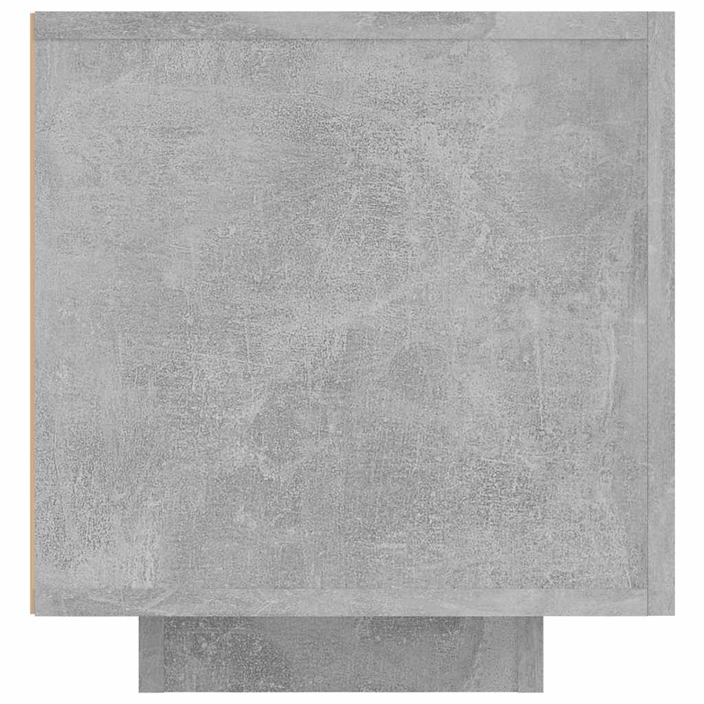 Έπιπλο Τηλεόρασης με LED Γκρι Σκυροδέματος 160 x 35 x 40 εκ. 10