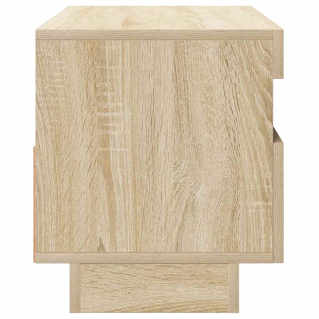 Έπιπλο Τηλεόρασης με LED Sonoma Δρυς 80 x 35 x 40 εκ. 10