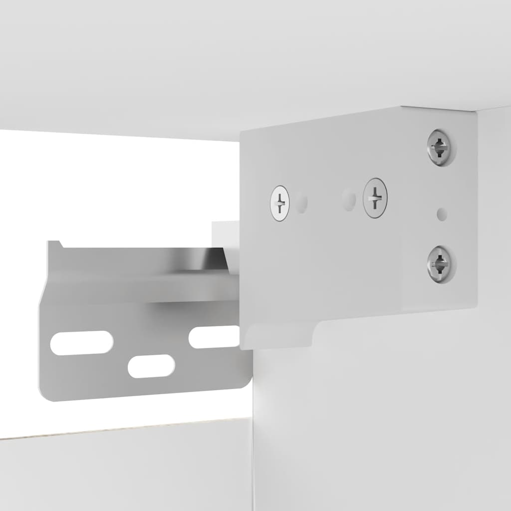 Έπιπλο Τηλεόρασης Κρεμαστό Λευκό 30,5 x 30 x 30 εκ. 9