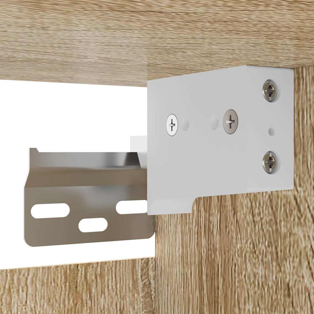 Έπιπλο Τηλεόρασης Κρεμαστό Sonoma Δρυς 30,5 x 30 x 30 εκ. 9