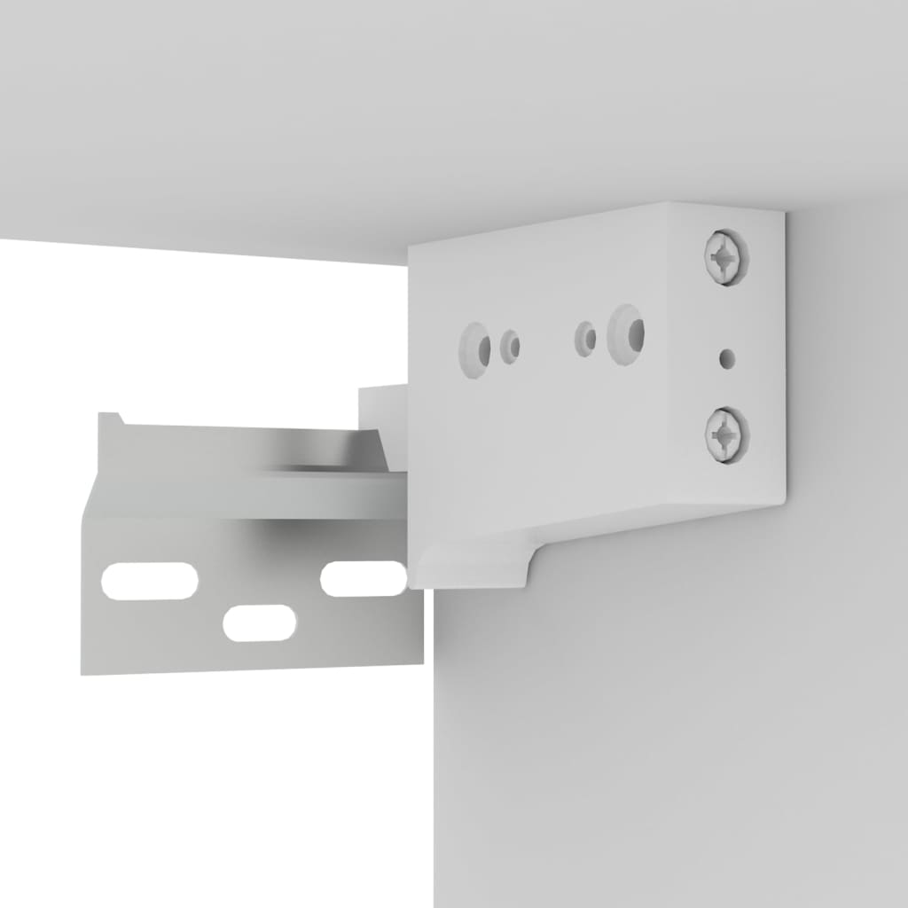 Έπιπλο Τηλεόρασης Κρεμαστό Λευκό 60 x 30 x 30 εκ. 7