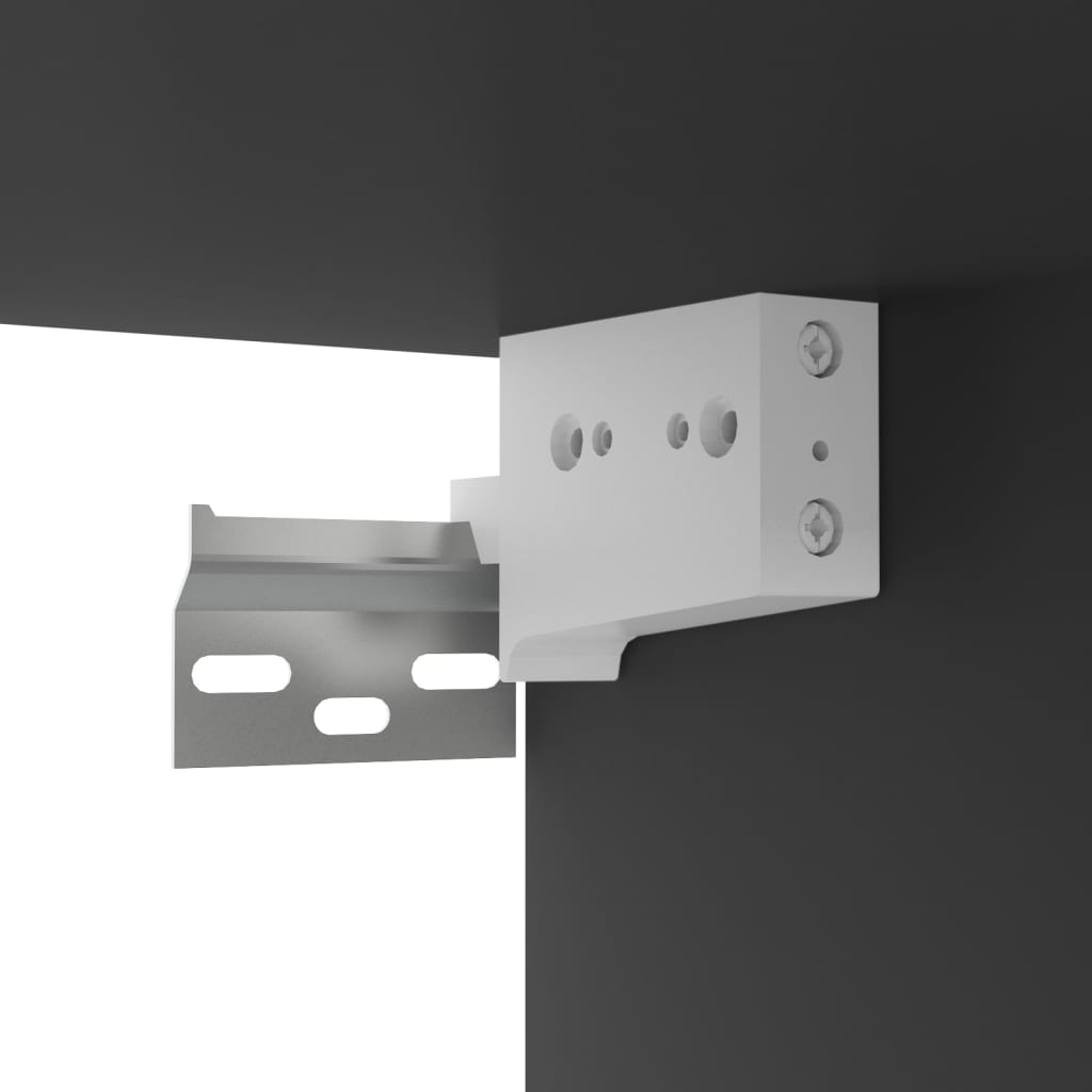 Έπιπλο Τηλεόρασης Κρεμαστό Μαύρο 60 x 30 x 30 εκ. 7