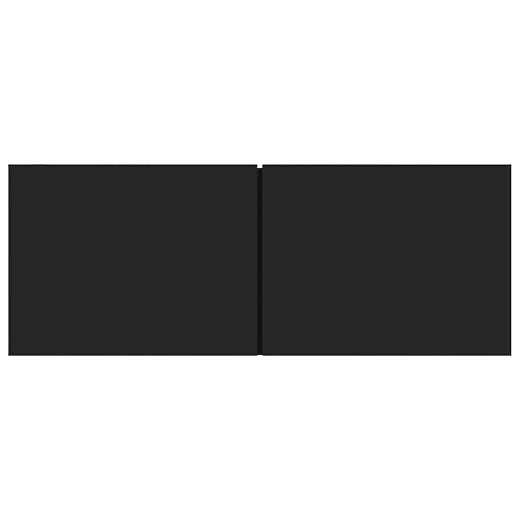 Έπιπλα Τηλεόρασης 2 τεμ. Μαύρα 80x30x30 εκ. Επεξεργασμένο Ξύλο 6