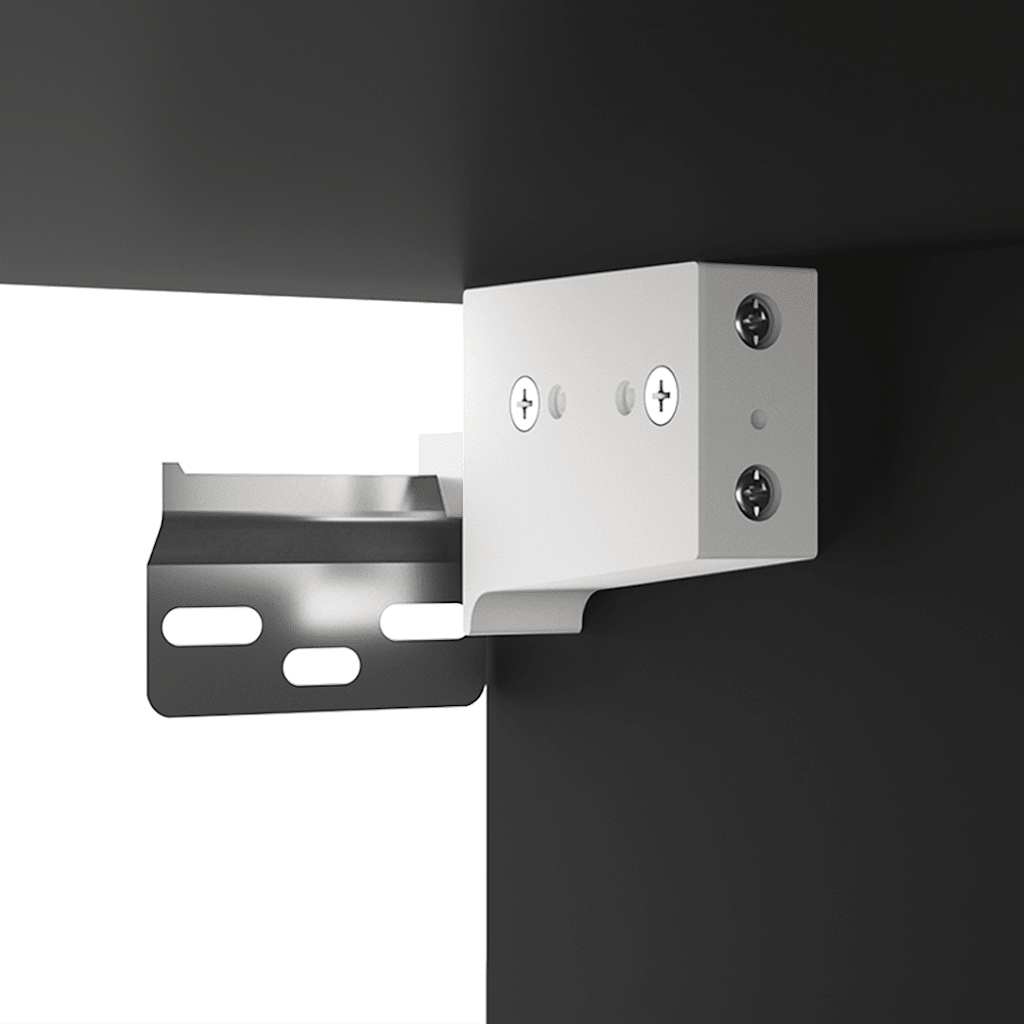 Έπιπλα Τηλεόρασης 2 τεμ. Μαύρα 80x30x30 εκ. Επεξεργασμένο Ξύλο 9