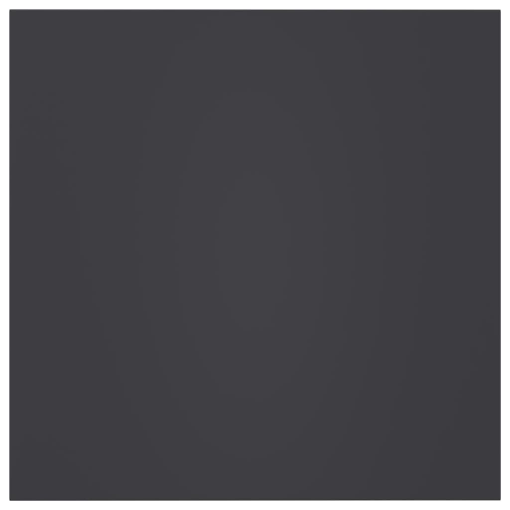 Ράφια Βιβλιοθήκης 8 τεμ. Γκρι 40x40x1,5 εκ. από Επεξ.Ξύλο 4