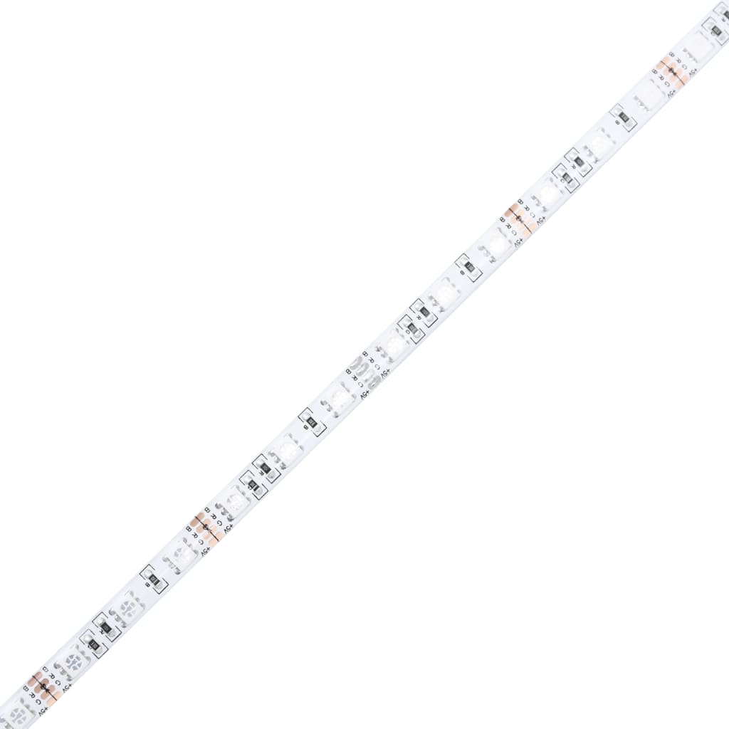 Γραφείο με LED Sonoma δρυς 97x45x90 εκ. Επεξεργ. Ξύλο 12