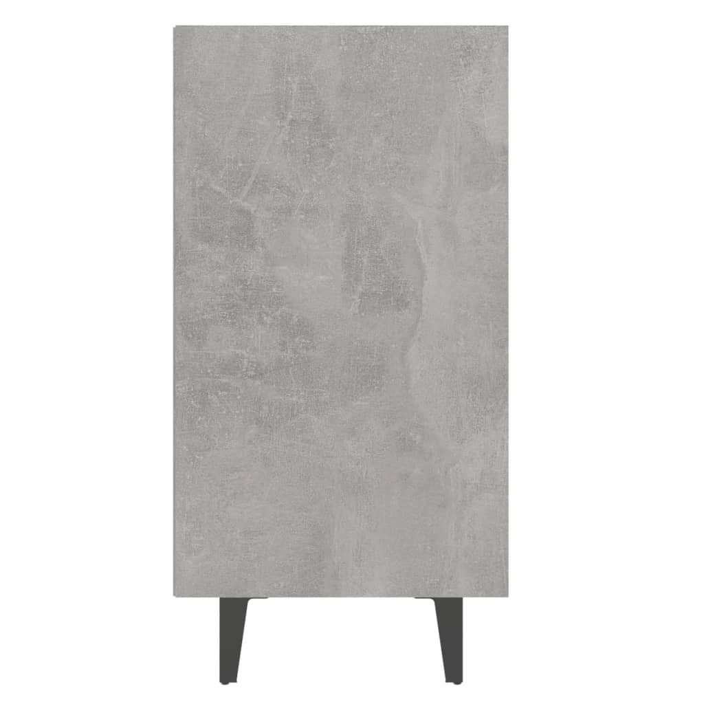 Ραφιέρα Γκρι Σκυροδέματος 103,5 x 35 x 70 εκ. από Επεξεργ. Ξύλο 5