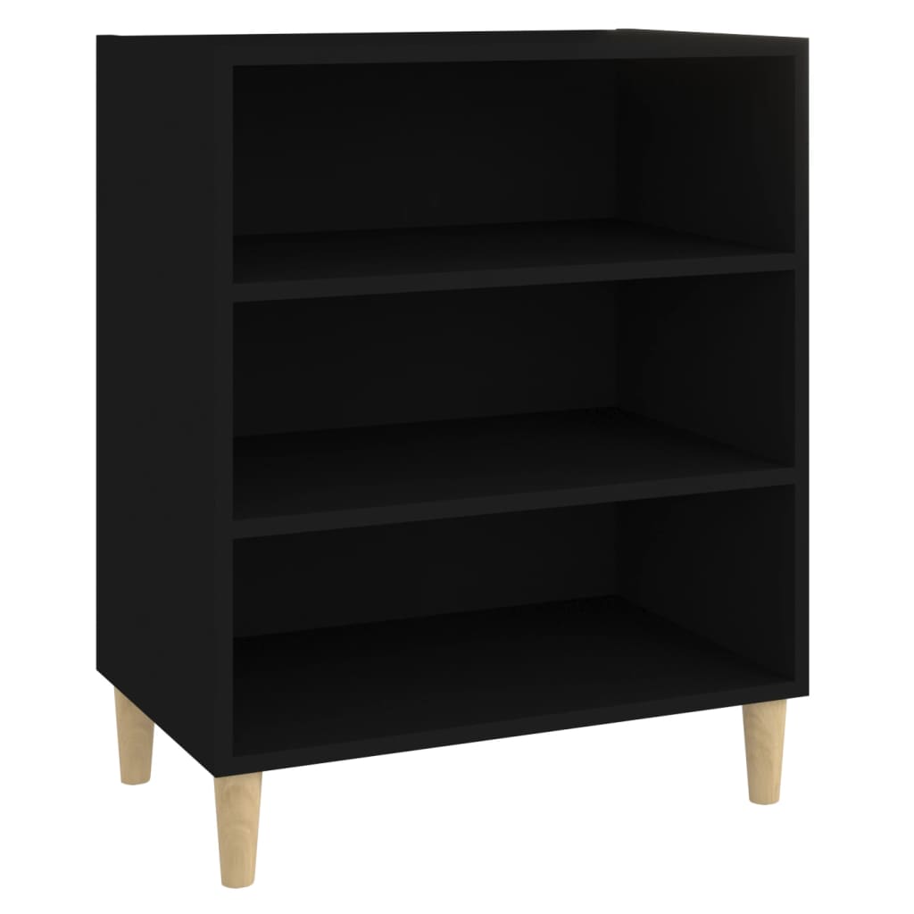 Ραφιέρα Μαύρη 57 x 35 x 70 εκ. από Μοριοσανίδα 2