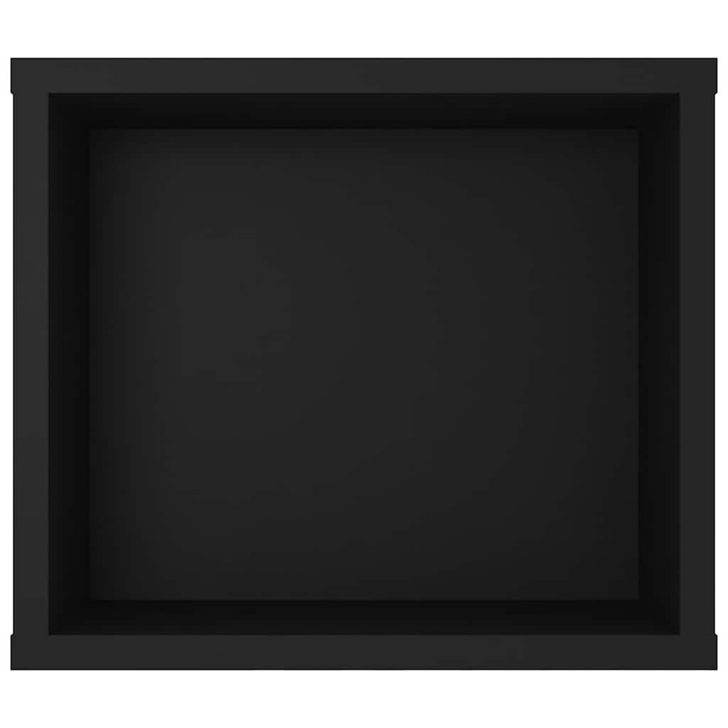 Έπιπλο Τηλεόρασης Κρεμαστό Μαύρο 100 x 30 x 26,5 εκ Επεξ. Ξύλο 5