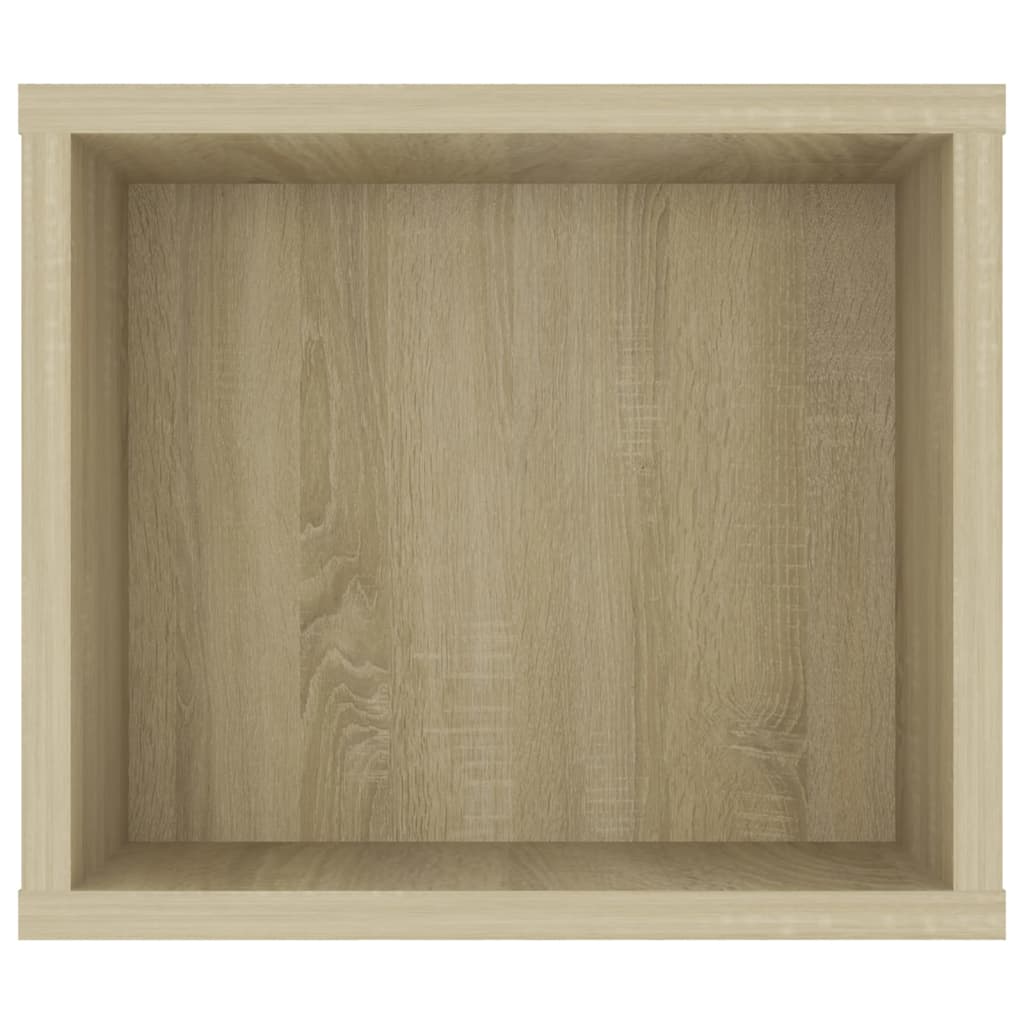 Έπιπλο Τηλεόρασης Κρεμ. Sonoma Δρυς 100x30x26,5 εκ. Επεξ. Ξύλο 5
