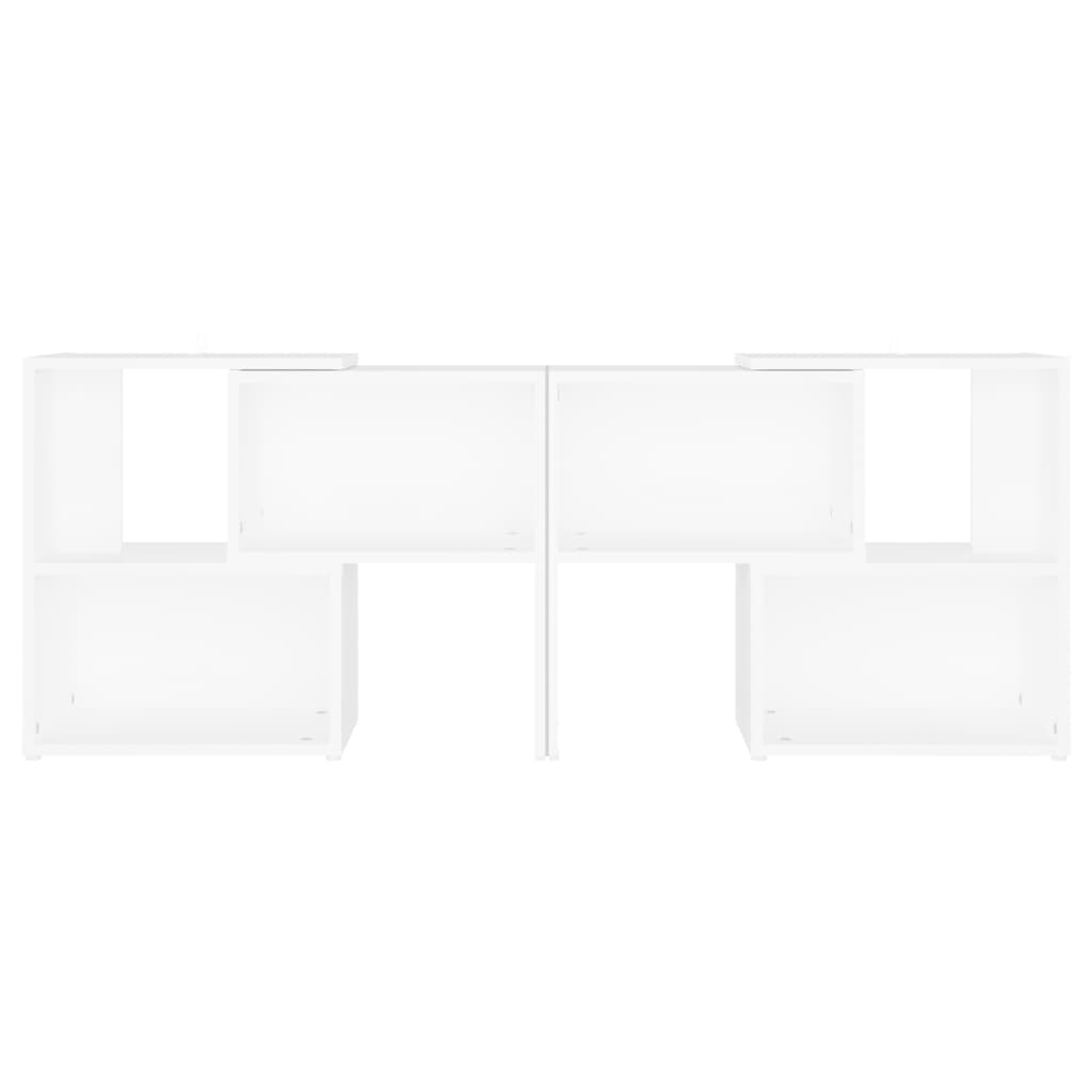 Έπιπλο Τηλεόρασης Λευκό 104 x 30 x 52 εκ. από Επεξ. Ξύλο 3