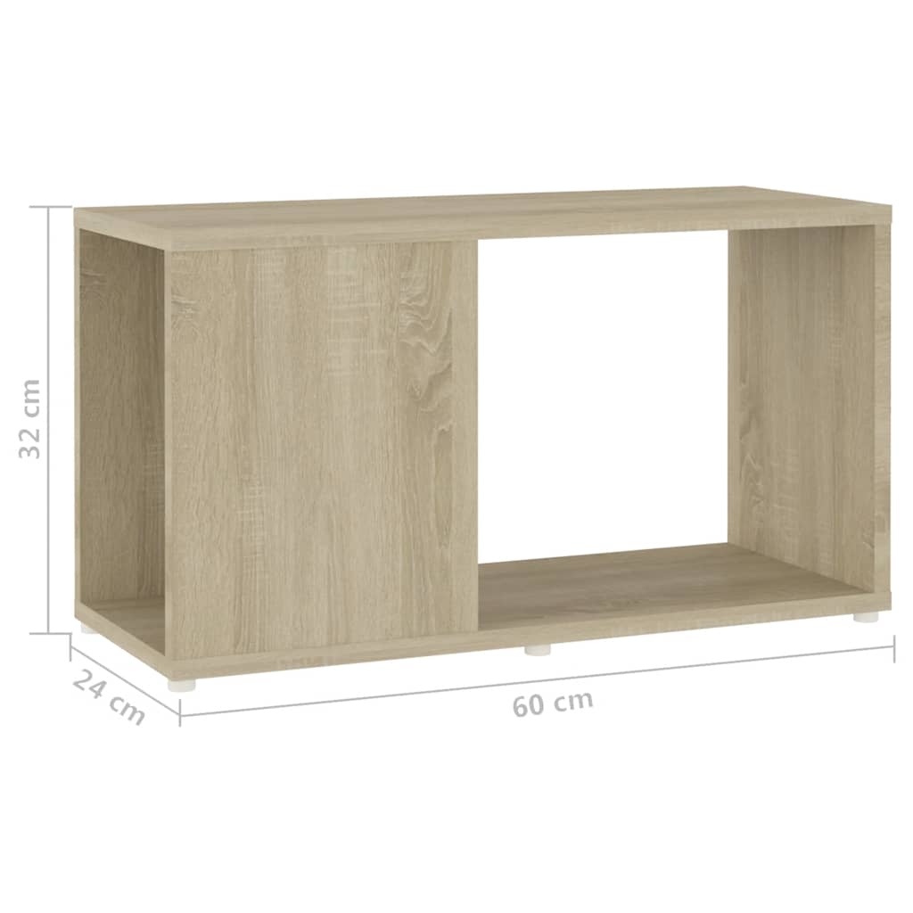 Έπιπλο Τηλεόρασης Sonoma Oak 60 x 24 x 32 εκ. από Μοριοσανίδα 7