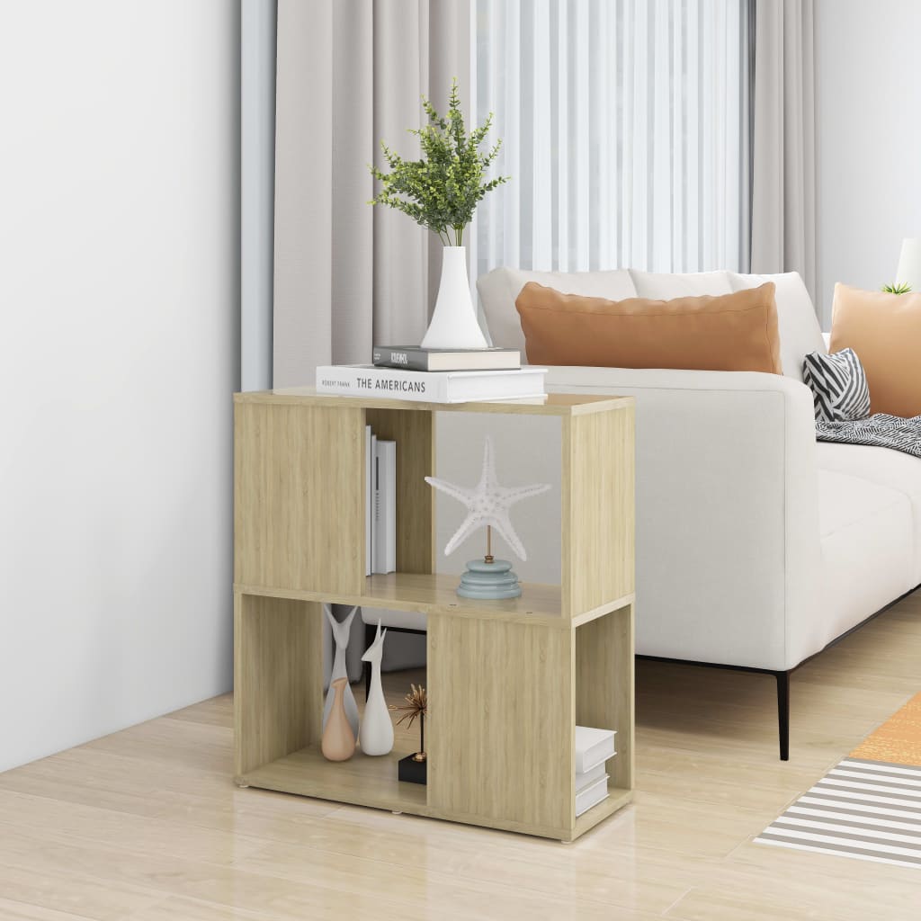 Βιβλιοθήκη Sonoma Δρυς 60 x 24 x 63 εκ. Μοριοσανίδα 6