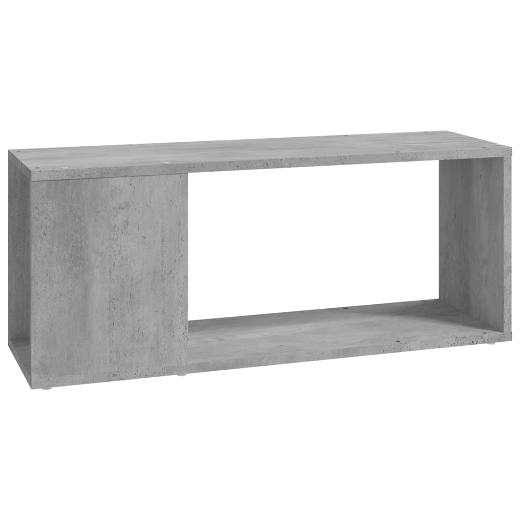 Έπιπλο Τηλεόρασης Γκρι Σκυροδέματος 80x24x32 εκ. Μοριοσανίδα 2