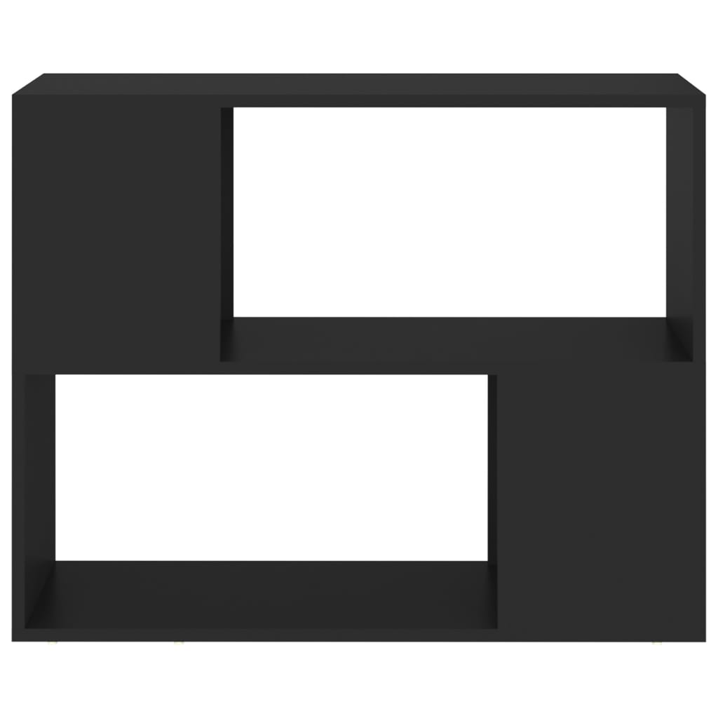 Έπιπλο Τηλεόρασης Μαύρο 80 x 24 x 63 εκ. από Επεξ. Ξύλο 5