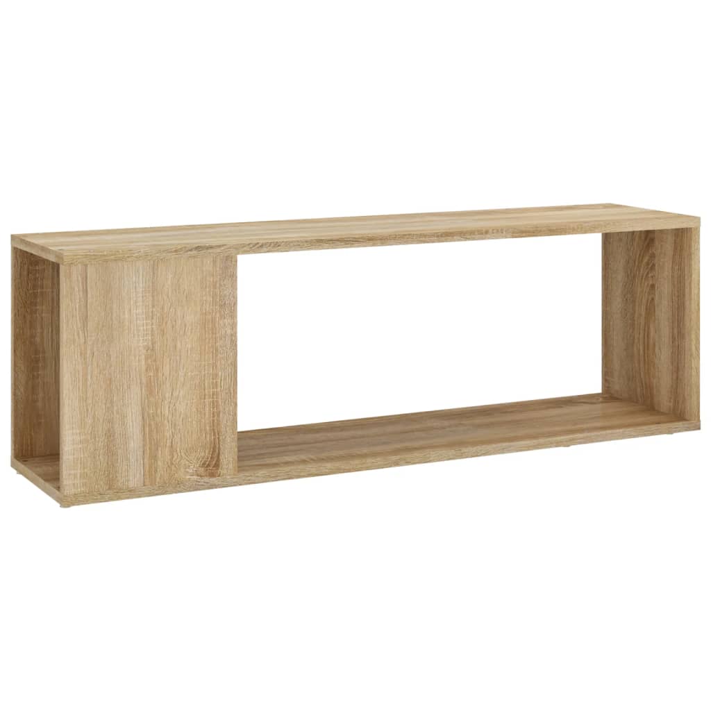 Έπιπλο Τηλεόρασης Sonoma Δρυς 100 x 24 x 32 εκ. Επεξεργ. Ξύλο 2