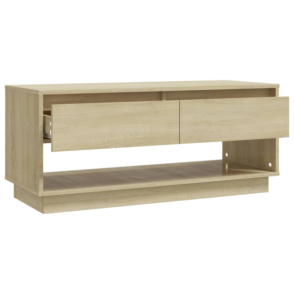 Έπιπλο Τηλεόρασης Sonoma Δρυς 102x41x44 εκ. Επεξ. Ξύλο 8