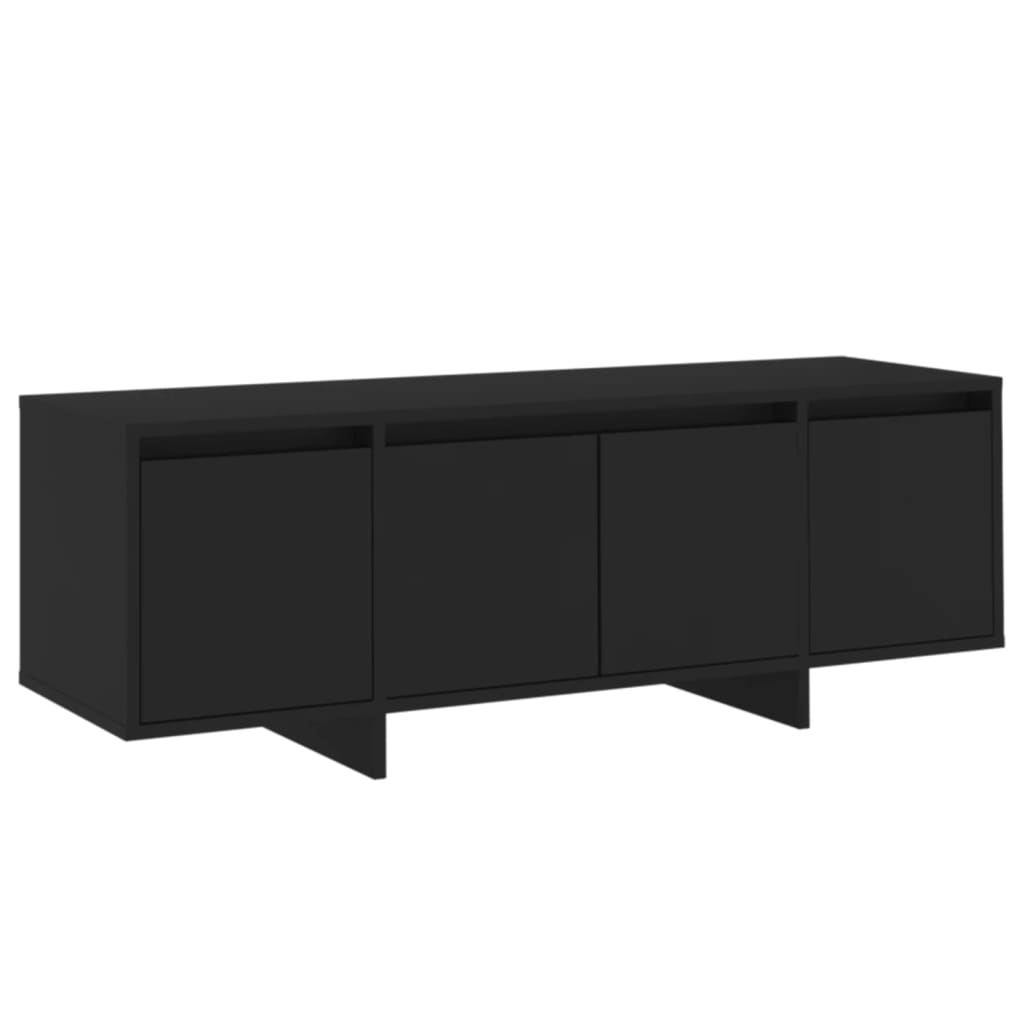 Έπιπλο Τηλεόρασης Μαύρο 120x30x40,5 εκ. Επεξεργ. Ξύλο 2