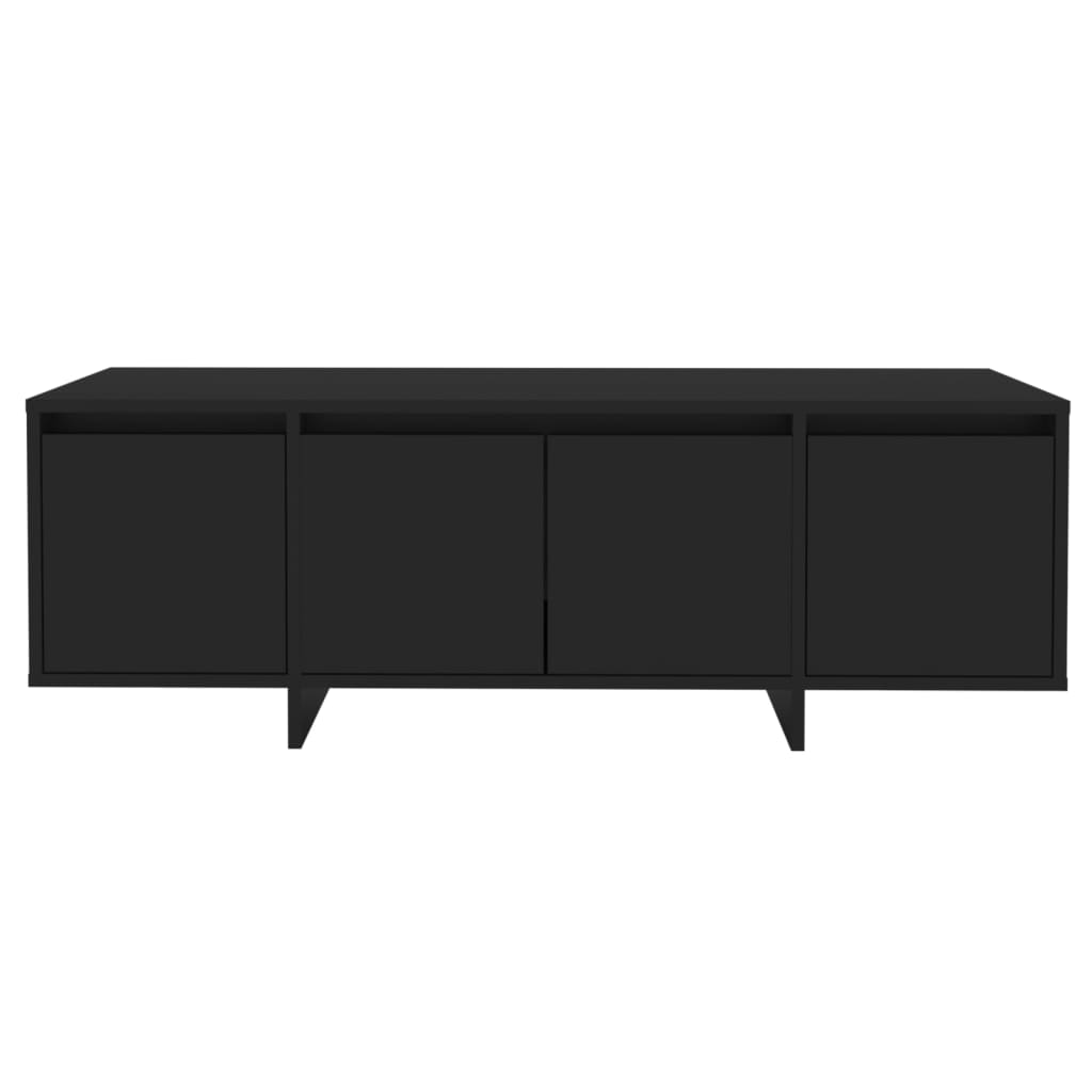 Έπιπλο Τηλεόρασης Μαύρο 120x30x40,5 εκ. Επεξεργ. Ξύλο 6