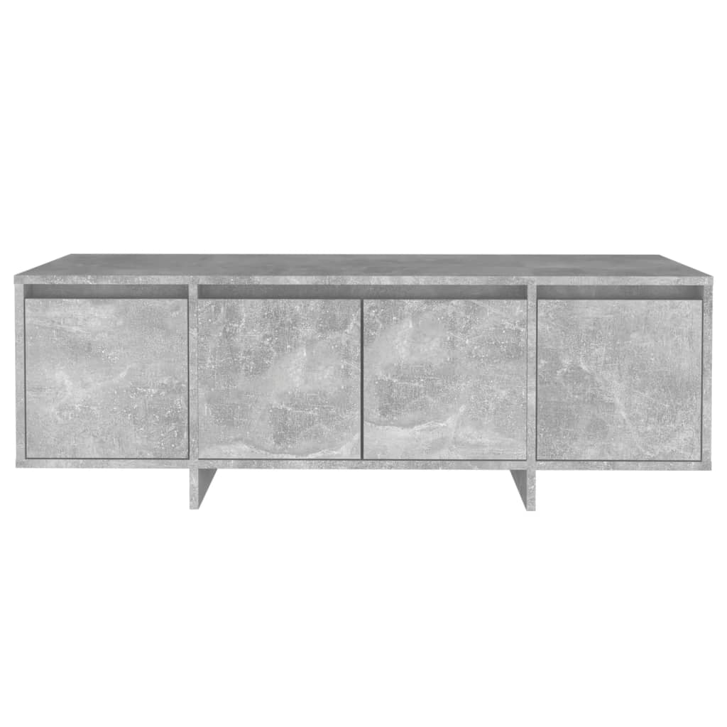 Έπιπλο Τηλεόρασης Γκρι Σκυροδέματος 120x30x40,5 εκ. Επεξ. Ξύλο 5