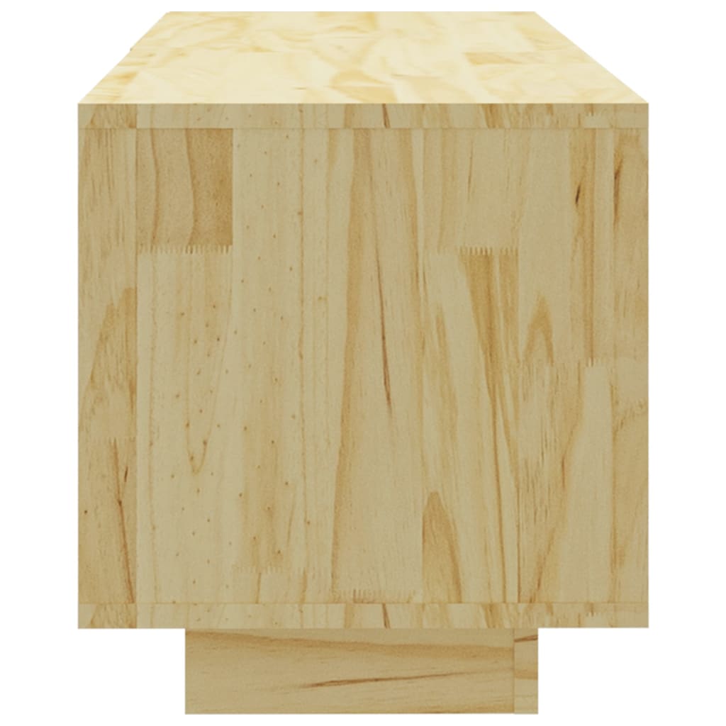 Έπιπλο Τηλεόρασης 110 x 30 x 33,5 εκ. από Μασίφ Ξύλο Πεύκου 5