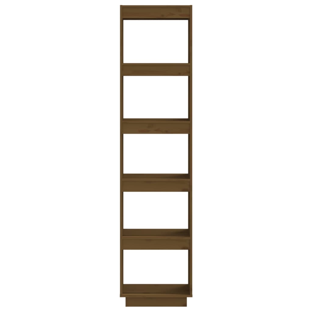 Βιβλιοθήκη/Διαχωριστικό Χώρου Μελί 40x35x167 εκ. Μασίφ Πεύκο 5