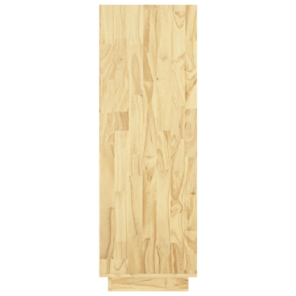 Βιβλιοθήκη/Διαχωριστικό Χώρου 80x35x103 εκ. Μασίφ Ξύλο Πεύκου 6