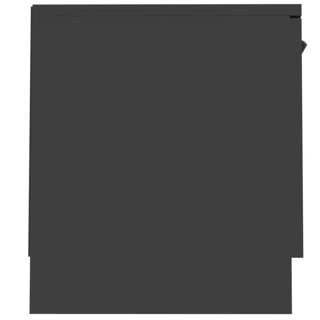 Έπιπλο Τηλεόρασης Μαύρο 140x35x40 εκ. από Επεξεργασμένο Ξύλο 6