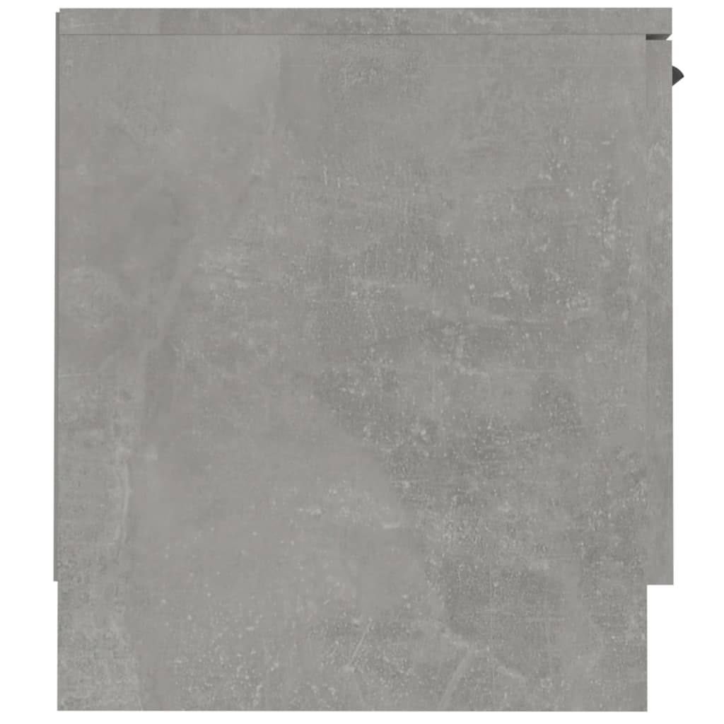 Έπιπλο Τηλεόρασης Γκρι Σκυροδέματος 140x35x40 εκ. Επεξεργ. Ξύλο 6